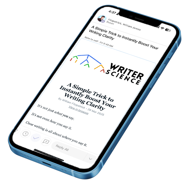 Become a Better Writer in just 10 minutes per week.